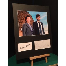 BROADCHURCH Genuine Signed16x12 Display  OLIVIA COLMAN  DAVID TENNANT UACC COA