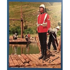 EDWARDS GLYNN Zulu Genuine Authentic RARE Signed 10x8 PHOTO UACC COA