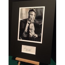 KEITEL Harvey  Genuine Authentic Signed 16x12 Display Quentin Tarantino's RESERVOIR DOGS 