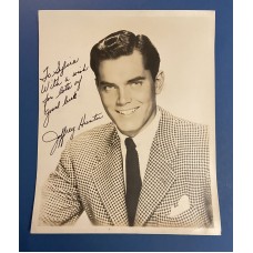 JEFFREY (jeff) HUNTER Star Trek Authentic Vintage FULL SIGNATURE PHOTO CAv COA JEFFREY (jeff) HUNTER Star Trek Authentic Vintage FULL SIGNATURE PHOTO CAv COA