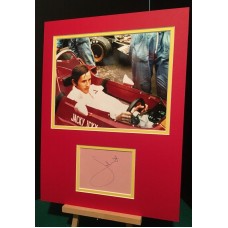 ICKX Jacky Belgian F1 Ferrari Racing Driver Genuine Signed 16x12 Display UACC COA ICKX Jacky Belgian F1 Ferrari Racing Driver Genuine Signed 16x12 Display UACC COA
