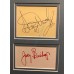 THE RAT PACK - Frank Sinatra, Sammy Davis jr, Dean Martin, Joey Bishop, Peter Lawford Genuine Authentic Vintage 18x14 Signed Display UACC COA THE RAT PACK - Frank Sinatra, Sammy Davis jr, Dean Martin, Joey Bishop, Peter Lawford Genuine Authentic Vintage 18x14 Signed Display UACC COA