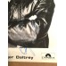 DALTREY Roger The WHO Genuine Authentic 1980’s Signed B&W Music Promo Photo