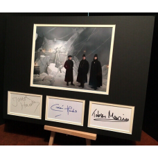 THE TERROR Jared Harris, Tobias Menzies, Ciaran Hinds Genuine Signed 18x14 Display UACC COA THE TERROR Jared Harris, Tobias Menzies, Ciaran Hinds Genuine Signed 18x14 Display UACC COA