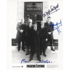 A Prayer for the Dying Cast Signed 755 UACC COA A Prayer for the Dying Cast Signed 755 UACC COA