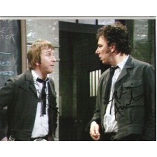 PORRIDGE Cast Signed x2 Signed Photo UACC COA