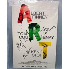 ART Stage Show Cast Signed Poster UACC COA