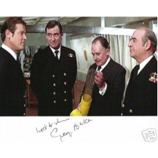 BAKER George - The Spy Who Loved Me - Genuine Authentic Signed Photo - James Bond 007 BAKER George - The Spy Who Loved Me - Genuine Authentic Signed Photo - James Bond 007