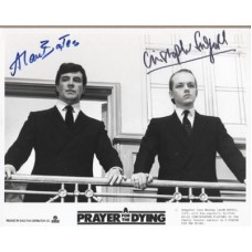 BATES Alan - FULFORD Christopher Pray for Dying Signed Press Still UACC COA