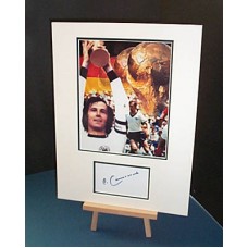 BECKENBAUER Franz German World Cup Winner Signed Display UACC