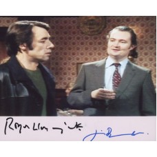 BROADBENT Jim - PACK Roger Lloyd - Only Fools and Horses Genuine CAST Signed Photo BROADBENT Jim - PACK Roger Lloyd - Only Fools and Horses Genuine CAST Signed Photo
