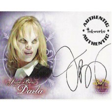 BENZ Julie - Inkworks 2004 A-8 "Buffy Women of Sunnydale" Genuine Signed Trading Card UACC COA
