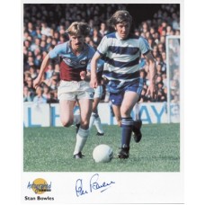 BOWLES Stan QPR Autographed Editions Signed Photo UACC COA
