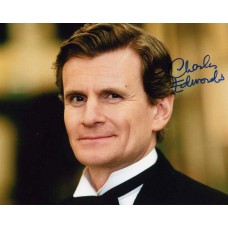 EDWARDS Charles Downton Abbey Signed Photo 415J UACC EDWARDS Charles Downton Abbey Signed Photo 415J UACC