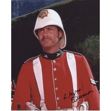 EDWARDS Glynn Zulu Genuine In-Person Signed Photo 411H UACC COA