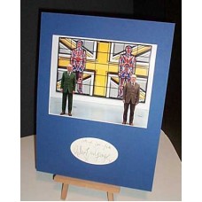 GILBERT and GEORGE Rare Genuine Autographed Display Metal Jack (2008)  COA UACC