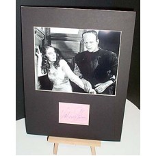 HOBSON Valerie Bride of Frankenstein Display UACC COA