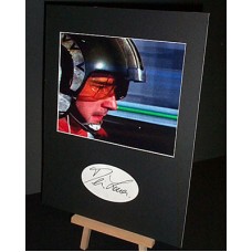 LAWSON Denis Star Wars Mounted Autographed Display UACC