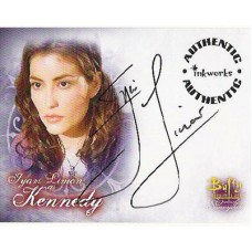 LIMON Iyari - Inkworks 2004 A-15 "Buffy Women of Sunnydale" Genuine Signed Trading Card UACC COA LIMON Iyari - Inkworks 2004 A-15 "Buffy Women of Sunnydale" Genuine Signed Trading Card UACC COA