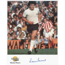 PETERS Martin England Autographed Editions Signed Photo UACC COA