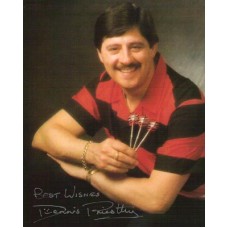 PRIESTLEY Dennis Darts Signed Photo 207 UACC COA