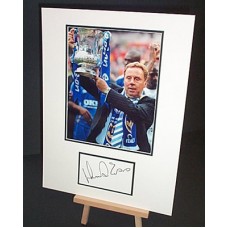 REDKNAPP Harry Genuine Signed Autographed Display UACC COA v2