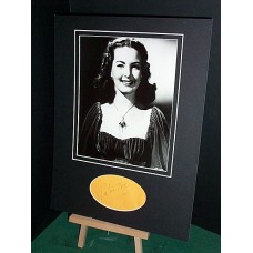 ROC Patricia Genuine Autographed Signed 16x12 Display 