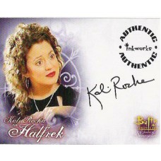ROCHA Kali - Inkworks 2004 - A-6 "Buffy Women of Sunnydale" Genuine Signed Trading Card UACC COA