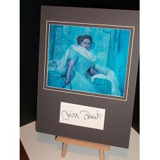 SWINTON Tilda NARNIA Autographed Display UACC COA