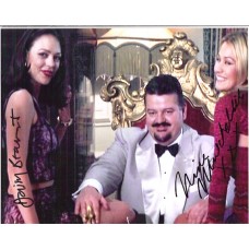 BEAUMONT Daisy - MUSCHALLIK Nina - The World Is Not Enough - Genuine In-Person Signed Photo James Bond 007 BEAUMONT Daisy - MUSCHALLIK Nina - The World Is Not Enough - Genuine In-Person Signed Photo James Bond 007