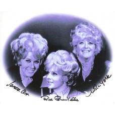 The CHANTELLES Rare In Person Signed Photo UACC COA The CHANTELLES Rare In Person Signed Photo UACC COA