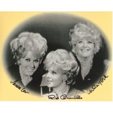 The CHANTELLES Rare Signed Photo 182D UACC COA