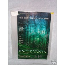 UNCLE VANYA Cast Signed In Person Theatre Poster UACC COA UNCLE VANYA Cast Signed In Person Theatre Poster UACC COA