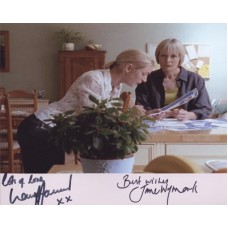 MIDSOMER MURDERS Cast x2 Signed Photo 281E UACC COA