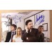 The OFFICE Cast Signed In Person 10x8 Photo x3 Ricky Gervais UACC COA